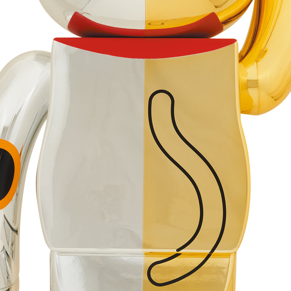 BE@RBRICK 招き猫 開運 銀×千万両 金 1000％ BE@RBRICK 招き猫 千万両 金×開運 銀 1000％ | MEDICOM TOY OFFICIAL STORE