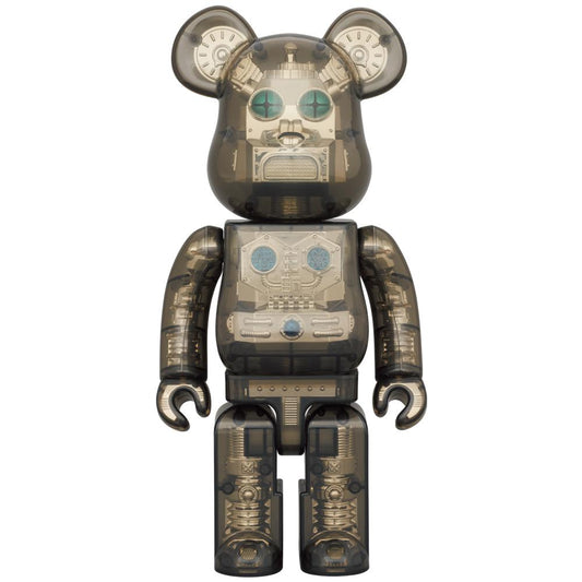 BE@RBRICK HxS(HIROTA SAIGANSHO) 400% CLEAR BLACK