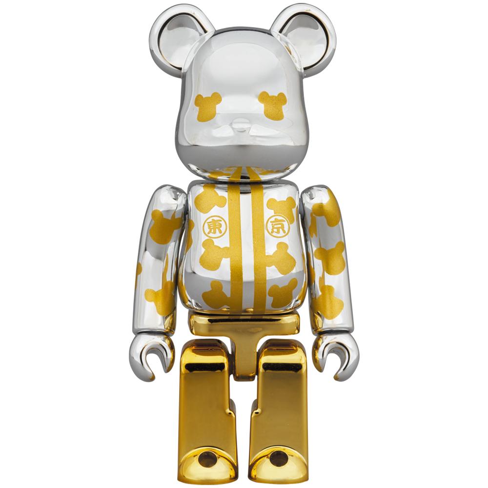 ベアブリック はっぴ 東京銀メッキ 100％ 400％ 新品 未開封 BE@RBRICK はっぴ東京 銀メッキ 100％ & 400％ | MEDICOM TOY OFFICIAL