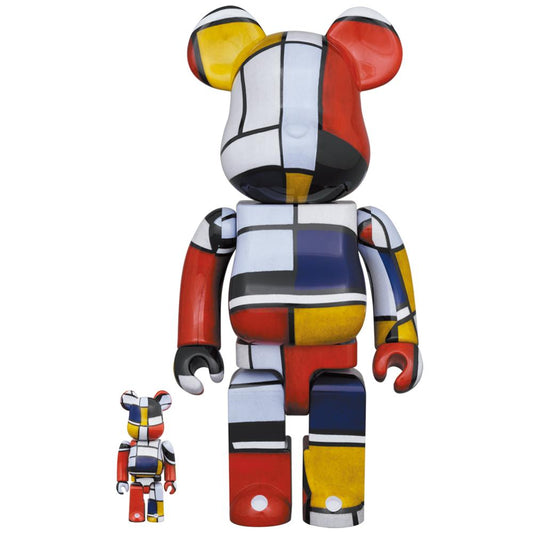 BE@RBRICK Piet Mondrian 100％ & 400％