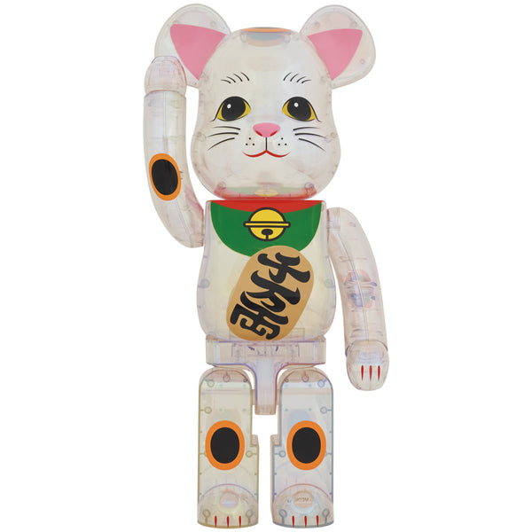 BE@RBRICK 招き猫 透明メッキ 1000％ | MEDICOM TOY OFFICIAL STORE