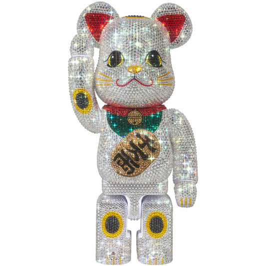 BE@RBRICK CRYSTAL DECORATE Manekineko Million Ryo 400％