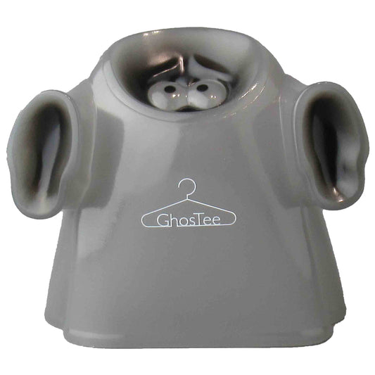 HUMAN ROBOT GhosTee(milky black : hanger logo)