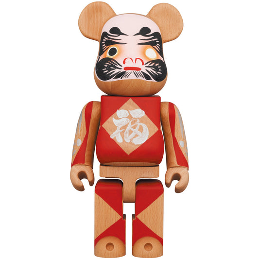 BE@RBRICK KARIMOKU Daruma 3 Silver 400％