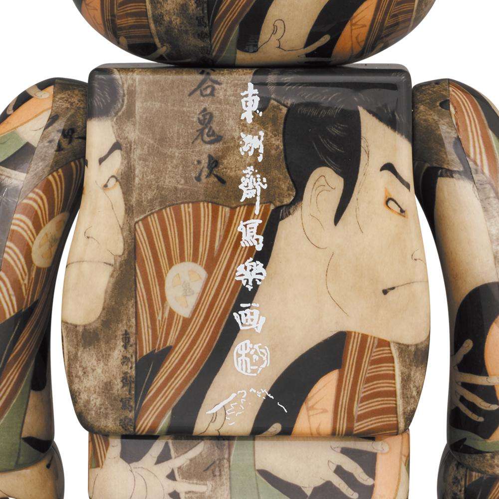 BE@RBRICK 东周斋写乐“第三代大谷鬼路的居伊·江户兵卫”100%＆400%