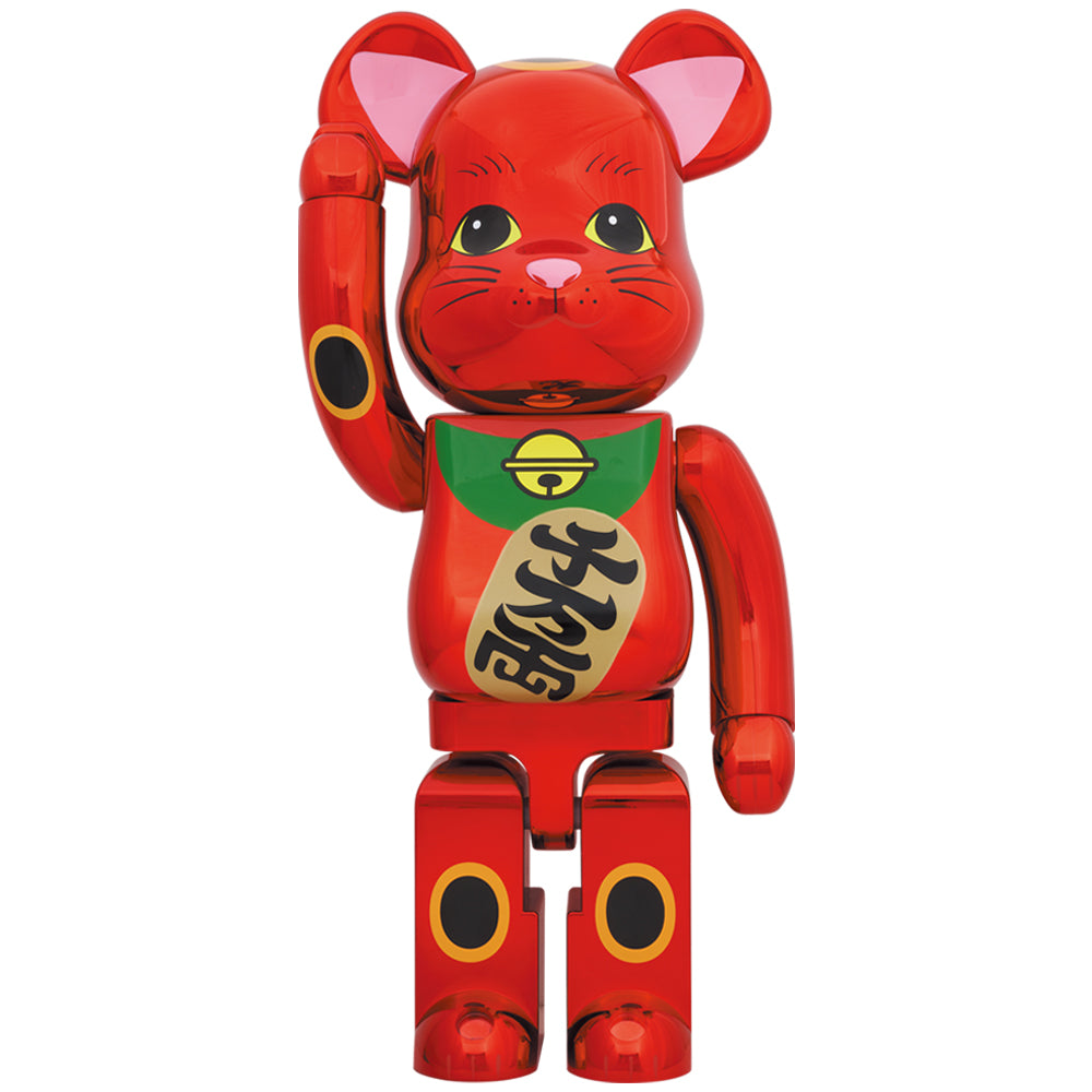 BE@RBRICK 招财猫梅花镀金 1000%