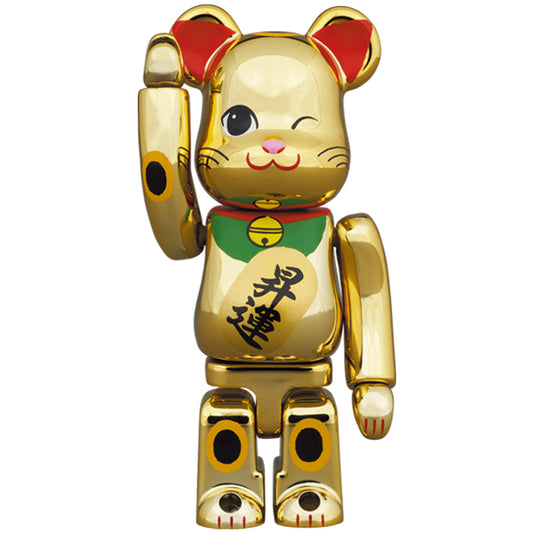 BE@RBRICK Maneki Neko Rising Fortune 2 Gold Plating 100%