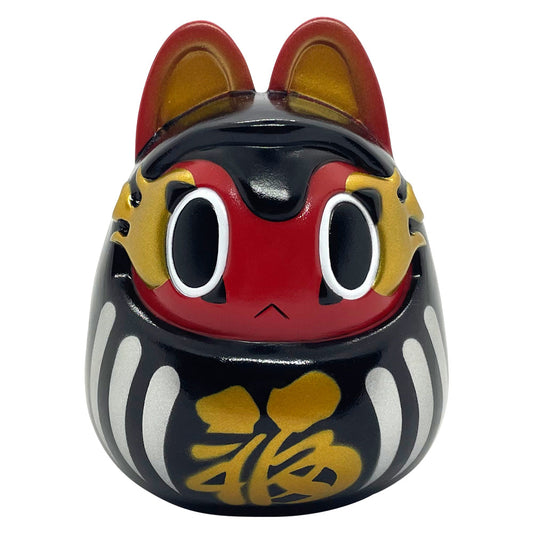 Teresa Folktoy Kaiju(R) INUHARI-DARUMA “Jet Black (Red Bikers)”
