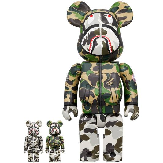 BE@RBRICK BAPE(R) × CANADA GOOSE SHARK 100％ & 400％