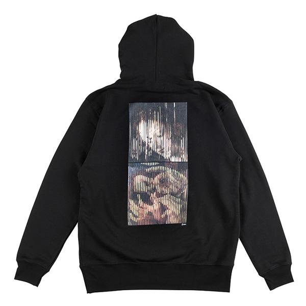 KOSUKE KAWAMURA PULLOVER HOODED "FACE & HANDS"