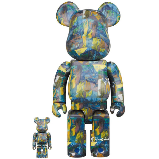 BE@RBRICK Eugène Henri Paul Gauguin "Where Do We Come From? What Are We? Where Are We Going?" 100％ & 400％