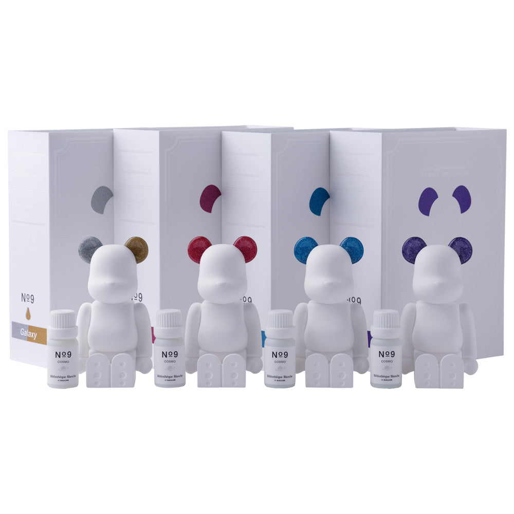 BE@RBRICK 芳香饰品 No.9 Galaxy 2021 银金星云/粉红星云/水色星云/紫色星云