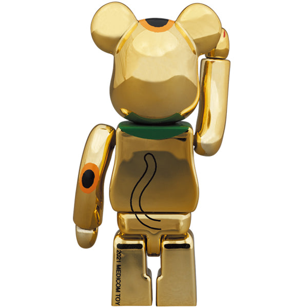 BE@RBRICK 招き猫 金運 金メッキ 弐 100％ | MEDICOM TOY OFFICIAL STORE