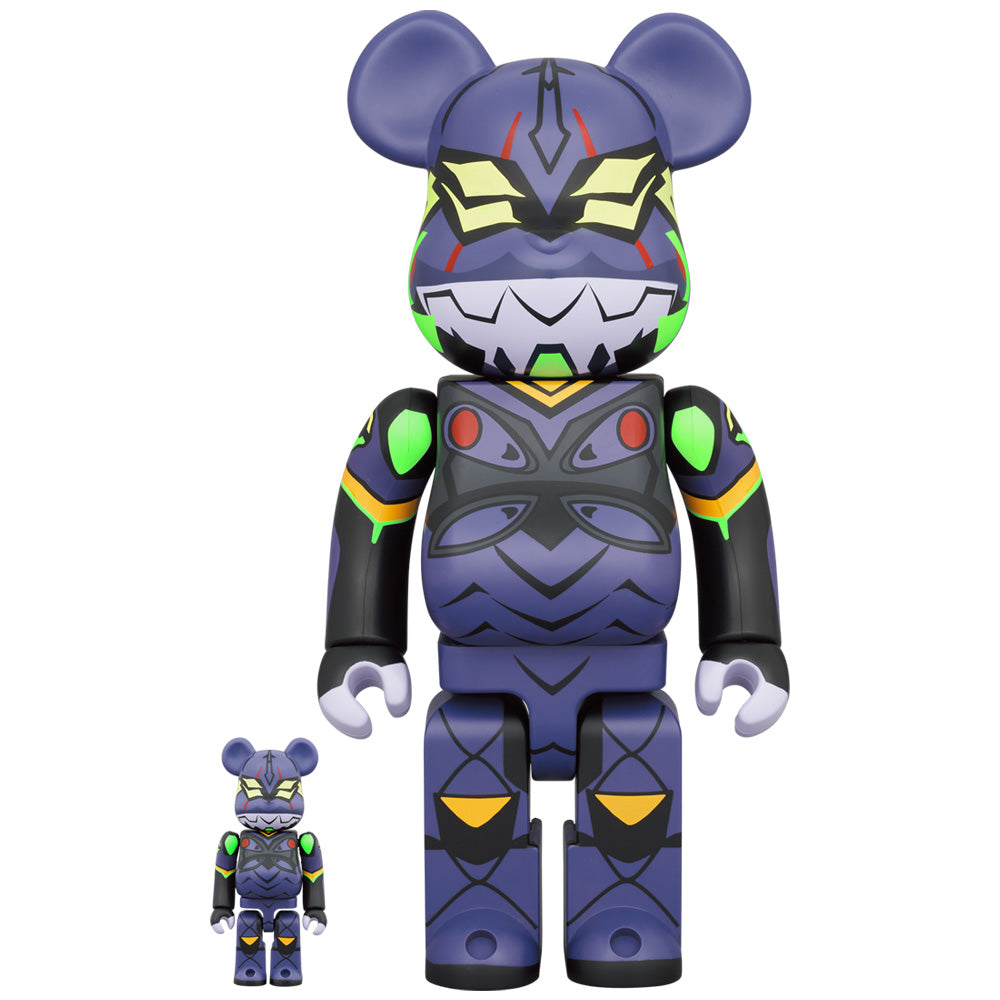 BE@RBRICK 新世纪福音战士 13 号机（新涂装版）100% & 400%