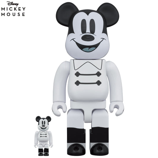 BE@RBRICK Nighttime Mickey 100％ & 400％