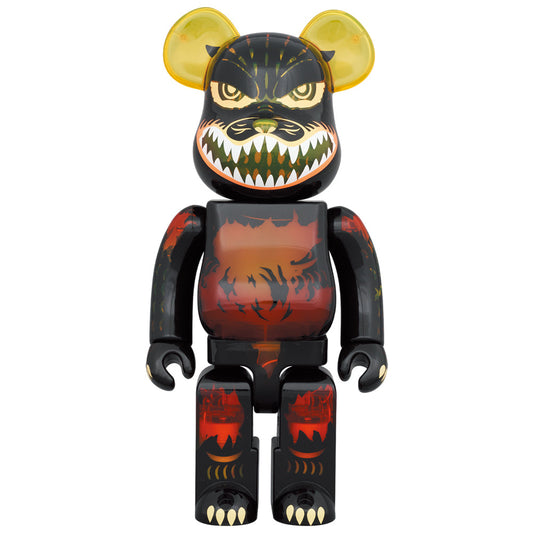 BE@RBRICK Godzilla VS Destoroyah Godzilla (Meltdown: Clear Yellow Ver.) 400％