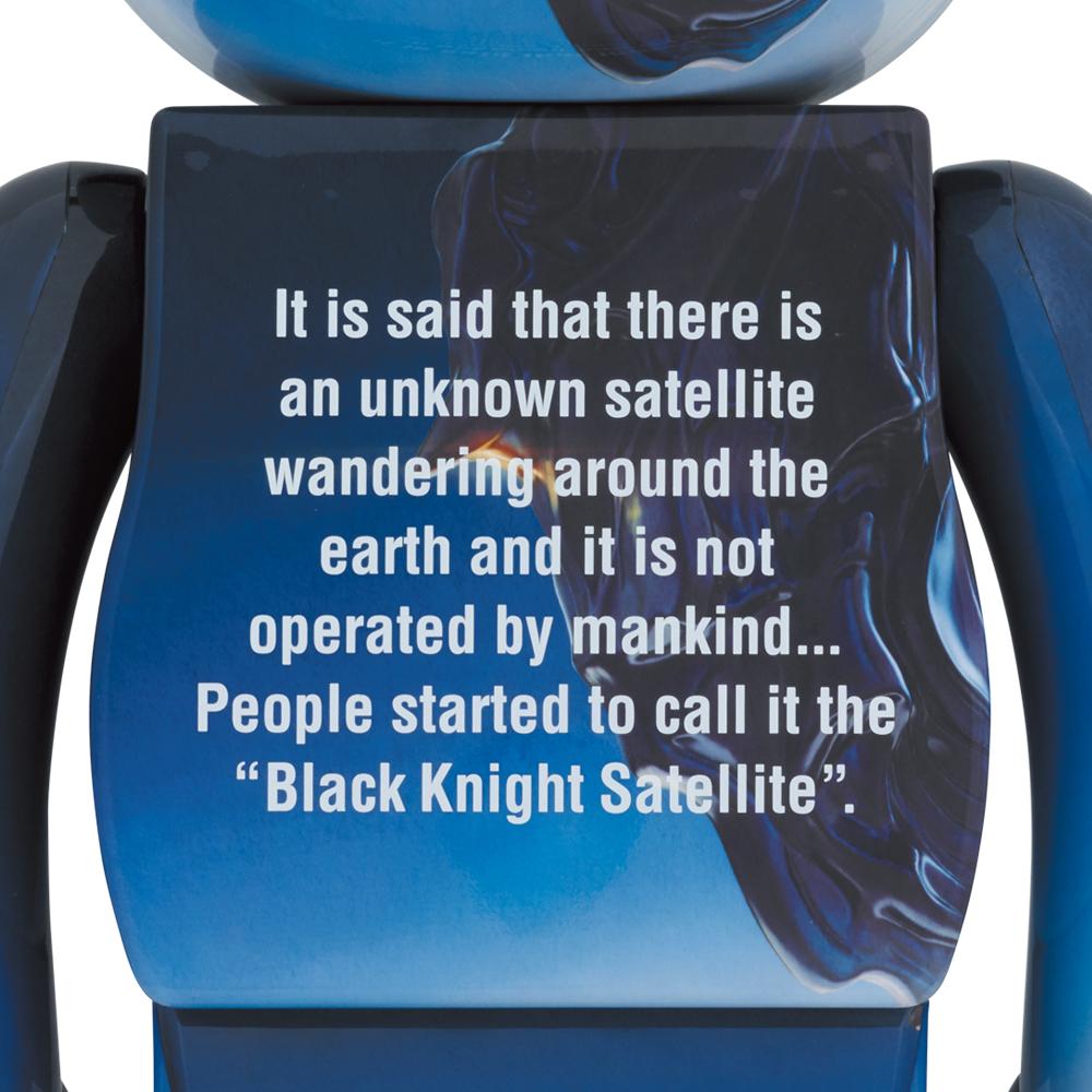 BE@RBRICK BLACK KNIGHT SATELLITE 1000％ | MEDICOM TOY OFFICIAL STORE