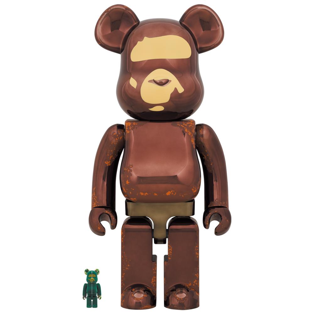 BE@RBRICK 沐浴猿(R) × READYMADE(R) 100% & 1000%