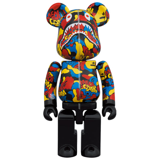 BE@RBRICK Superalloy MEDICOM TOY CAMO SHARK