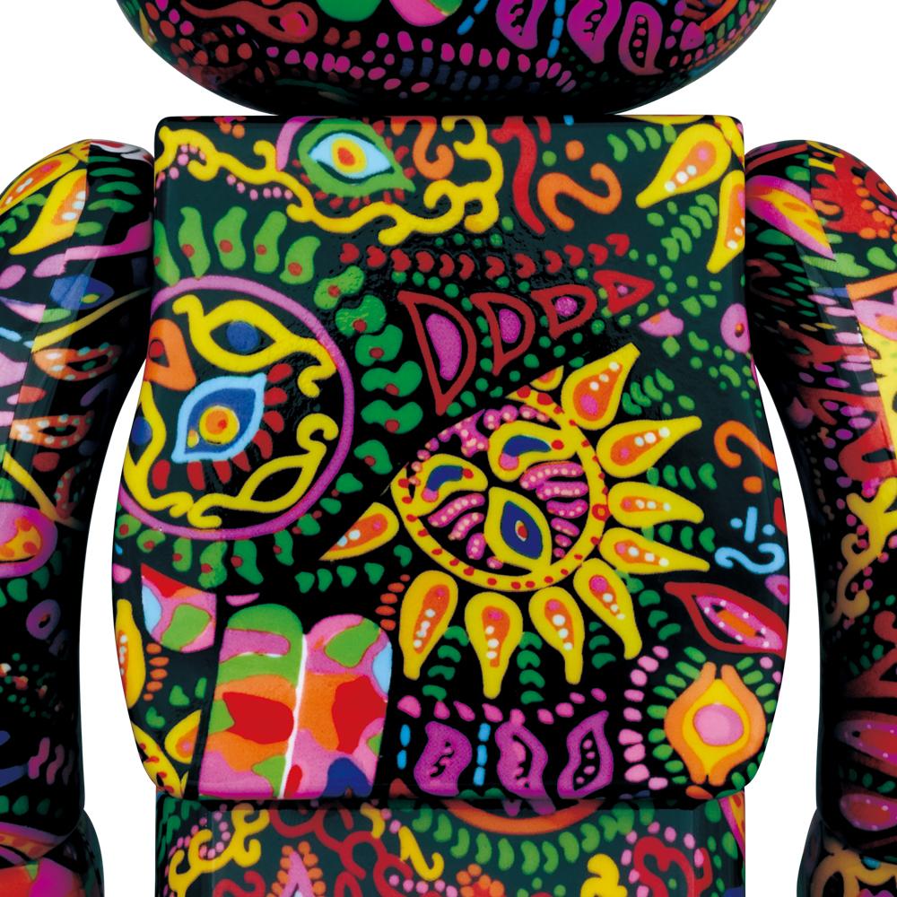 ミュージシャン 1000% BE@BRICK Psychedelic Paisley Hide BE@RBRICK Psychedelic Paisley 1000％ | MEDICOM TOY OFFICIAL STORE