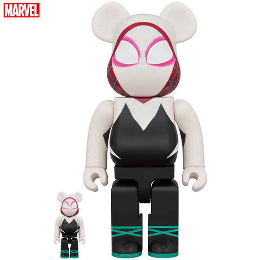 BE@RBRICK 『SPIDER-MAN:INTO THE SPIDER-VERSE』 SPIDER-GWEN 100％ & 400％