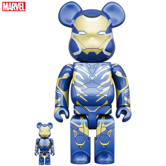 BE@RBRICK IRON MAN RESCUE SUIT 100％ & 400％
