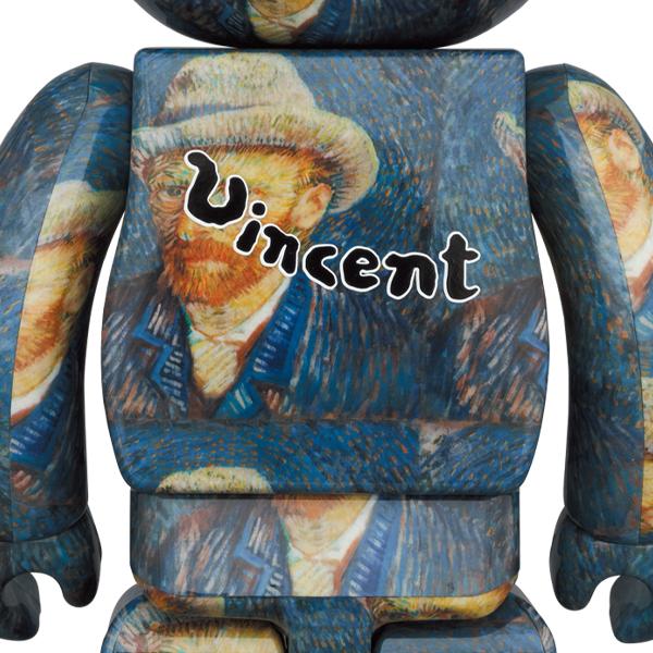 ベアブリック ゴッホ フェルトハット セルフポート １０００％ メディカムトイ BE@RBRICK「Van Gogh Museum」Self-Portrait with Grey Felt Hat 1000