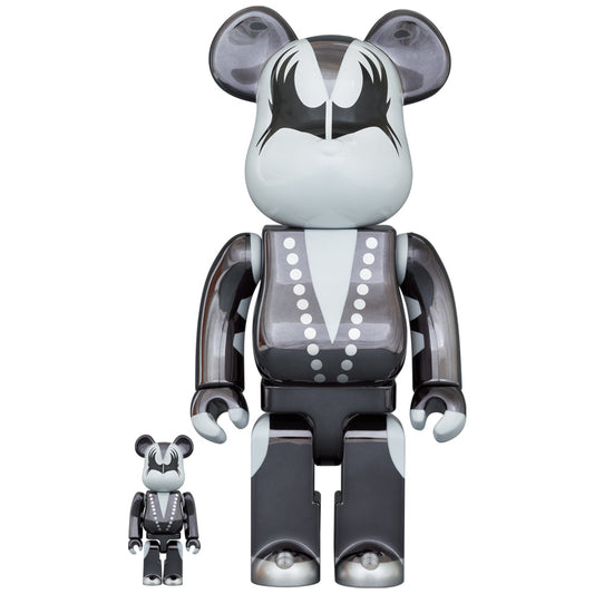 BE@RBRICK KISS DEMON CHROME Ver.100％ & 400％