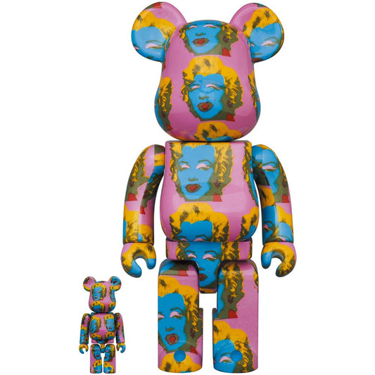 BE@RBRICK Andy Warhol Marilyn Monroe #2 100％ & 400％
