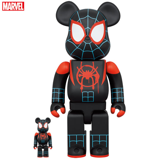 BE@RBRICK 『SPIDER-MAN:INTO THE SPIDER-VERSE』 SPIDER-MAN (Miles Morales) 100％ & 400％