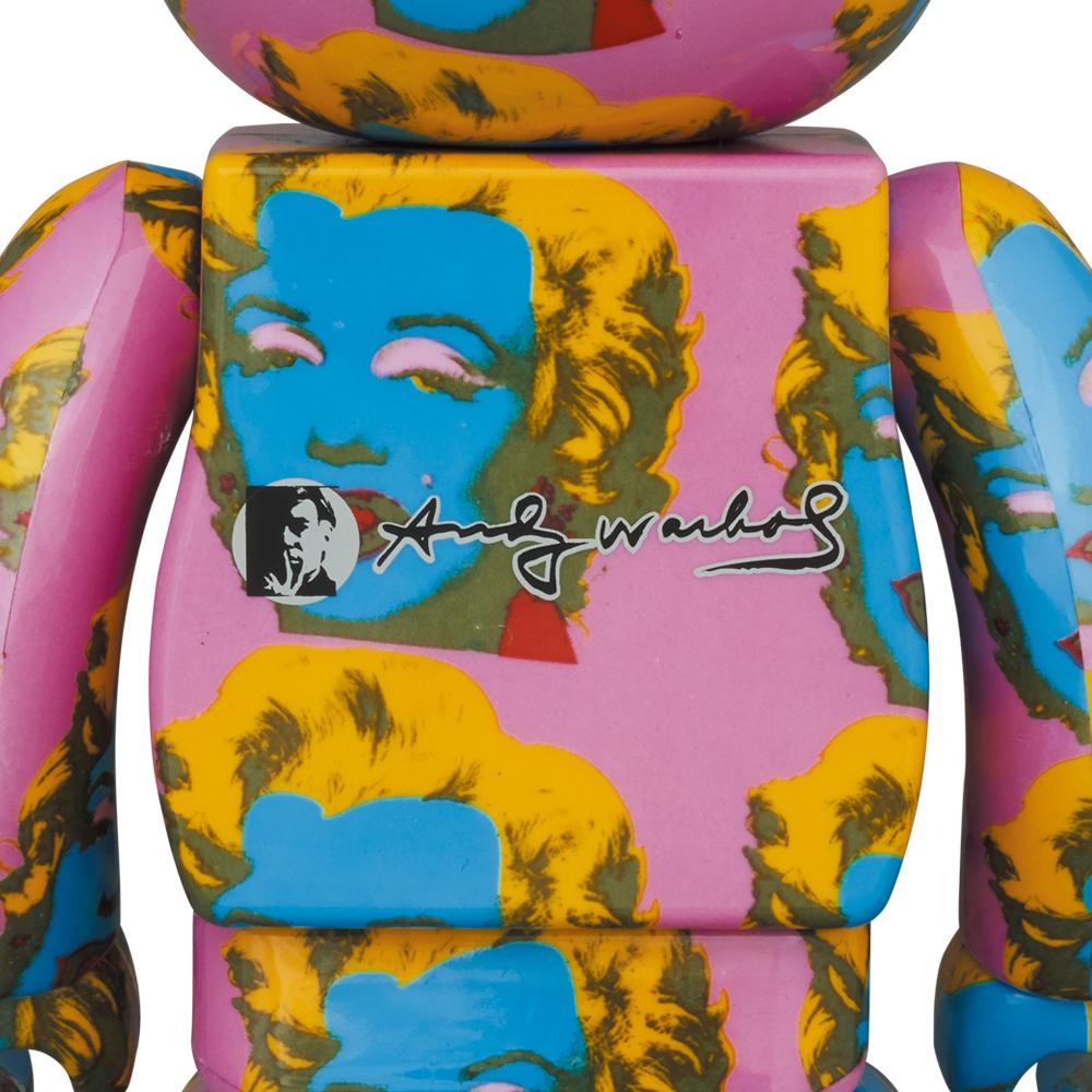 BE@RBRICK Andy Warhol Marilyn Monroe #2 100％ & 400％ | MEDICOM