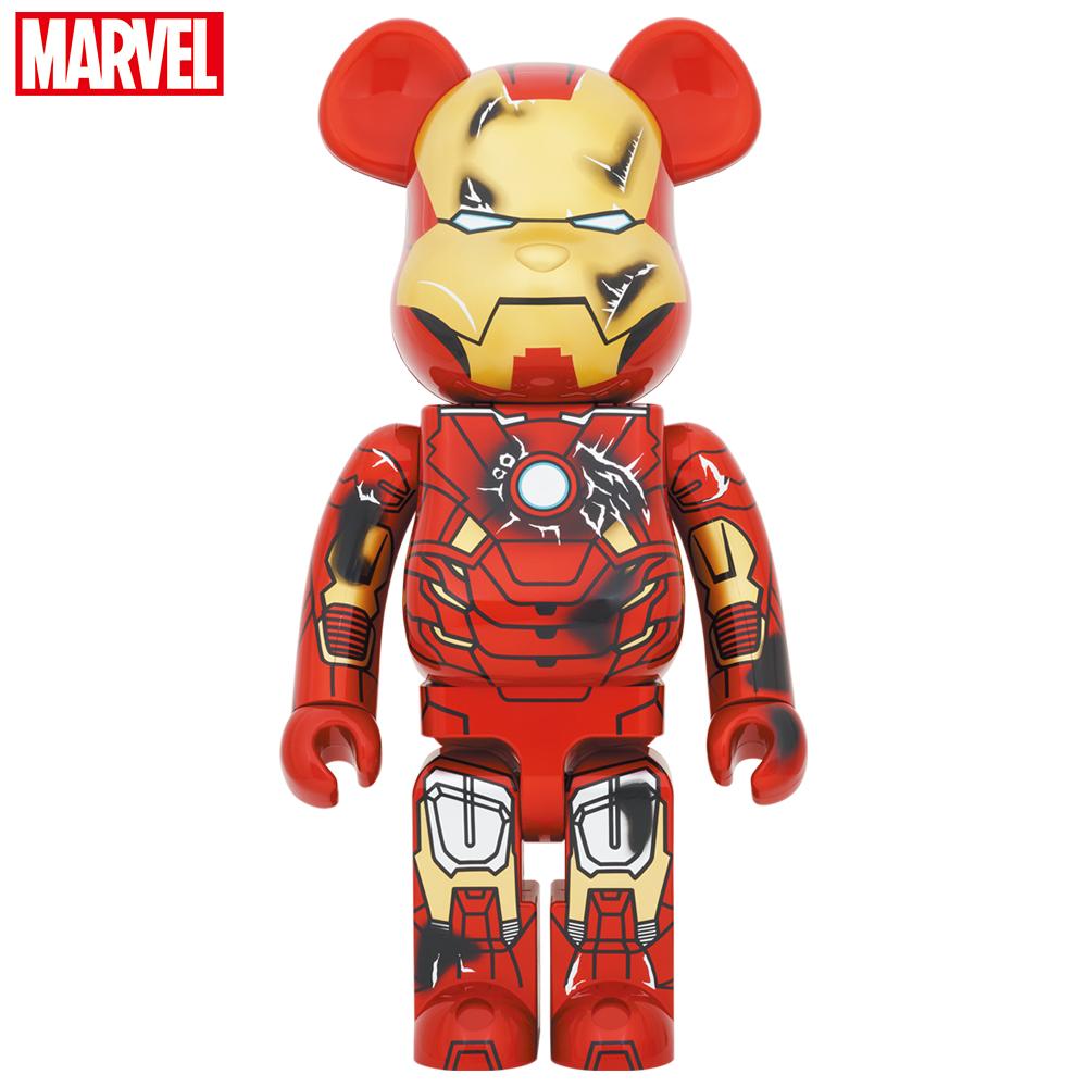 BE@RBRICK 钢铁侠马克 VII 伤害版。 400%