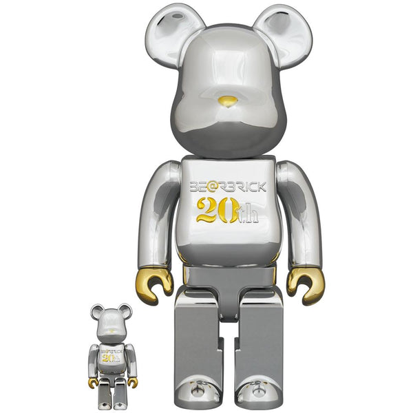 BE@RBRICK 20th Anniversary Model 100％ ＆ 400％ | MEDICOM TOY