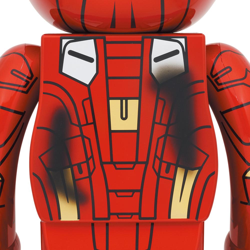 BE@RBRICK 钢铁侠马克 VII 伤害版。 400%