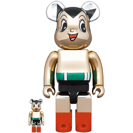 BE@RBRICK Astro boy CHROME Ver.100％ & 400％