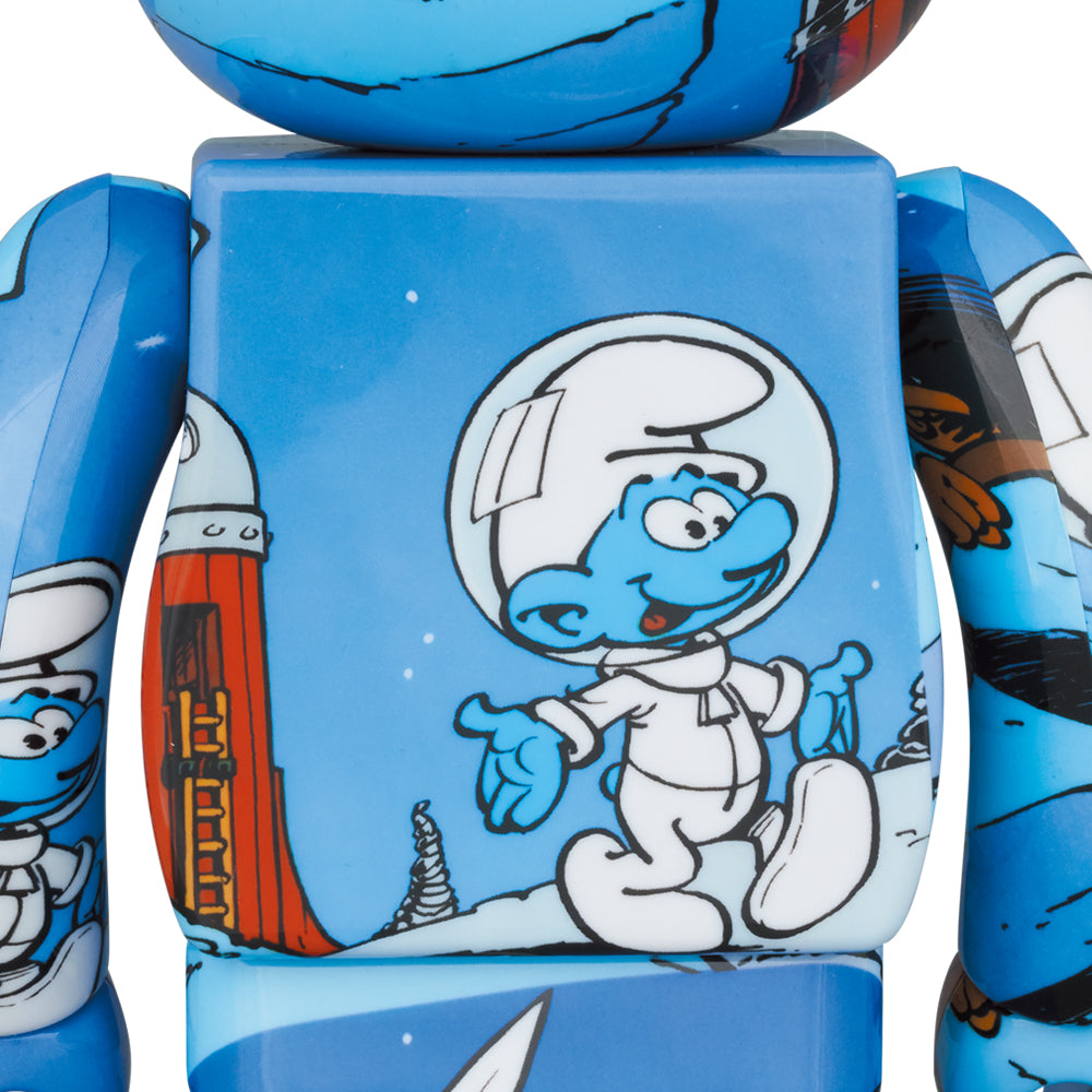 BE@RBRICK The Smurfs 「The Astrosmurf」100％ & 400％ | MEDICOM TOY