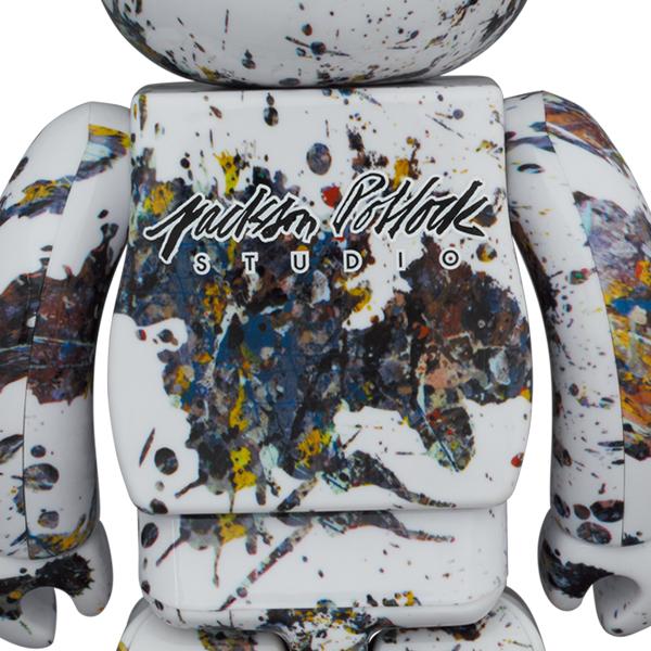 BE@RBRICK Jackson Pollock Studio(SPLASH) 100％ & 400％ | MEDICOM
