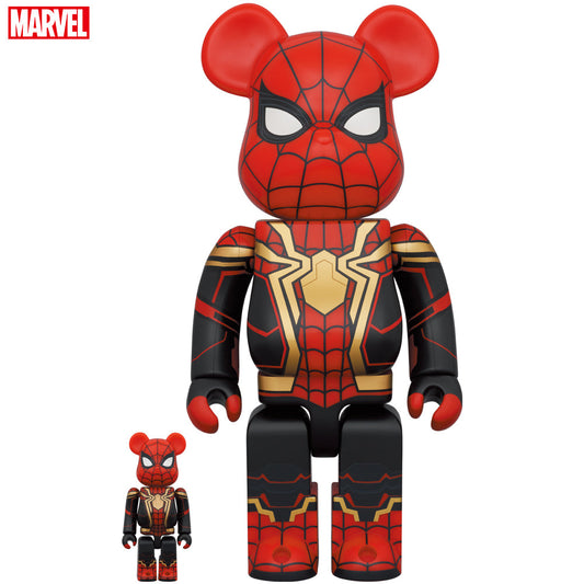 BE@RBRICK SPIDER-MAN INTEGRATED SUIT 100％ & 400％