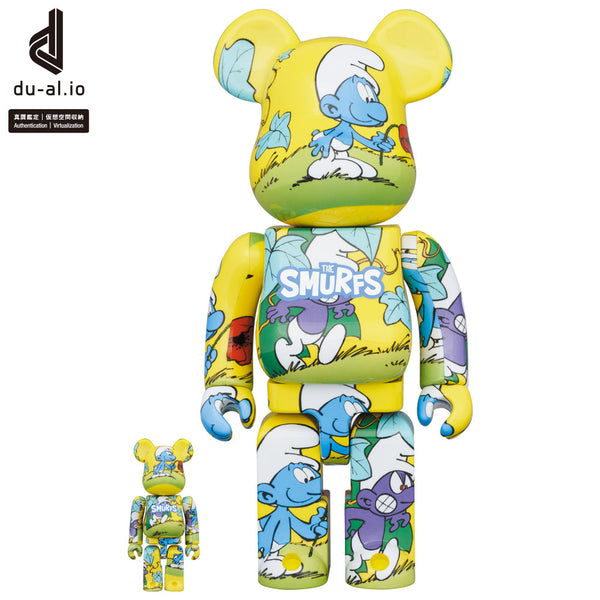 BE@RBRICK The Smurfs 「The Purple Smurfs」100％ & 400％ | MEDICOM