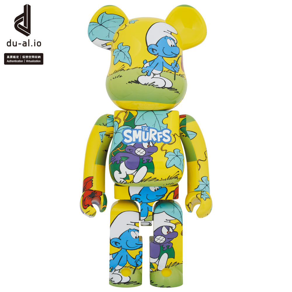 BE@RBRICK The Smurfs 「The Purple Smurfs」1000％