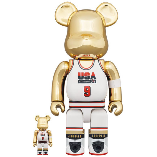 BE@RBRICK Michael Jordan 1992 TEAM USA 100% & 400%