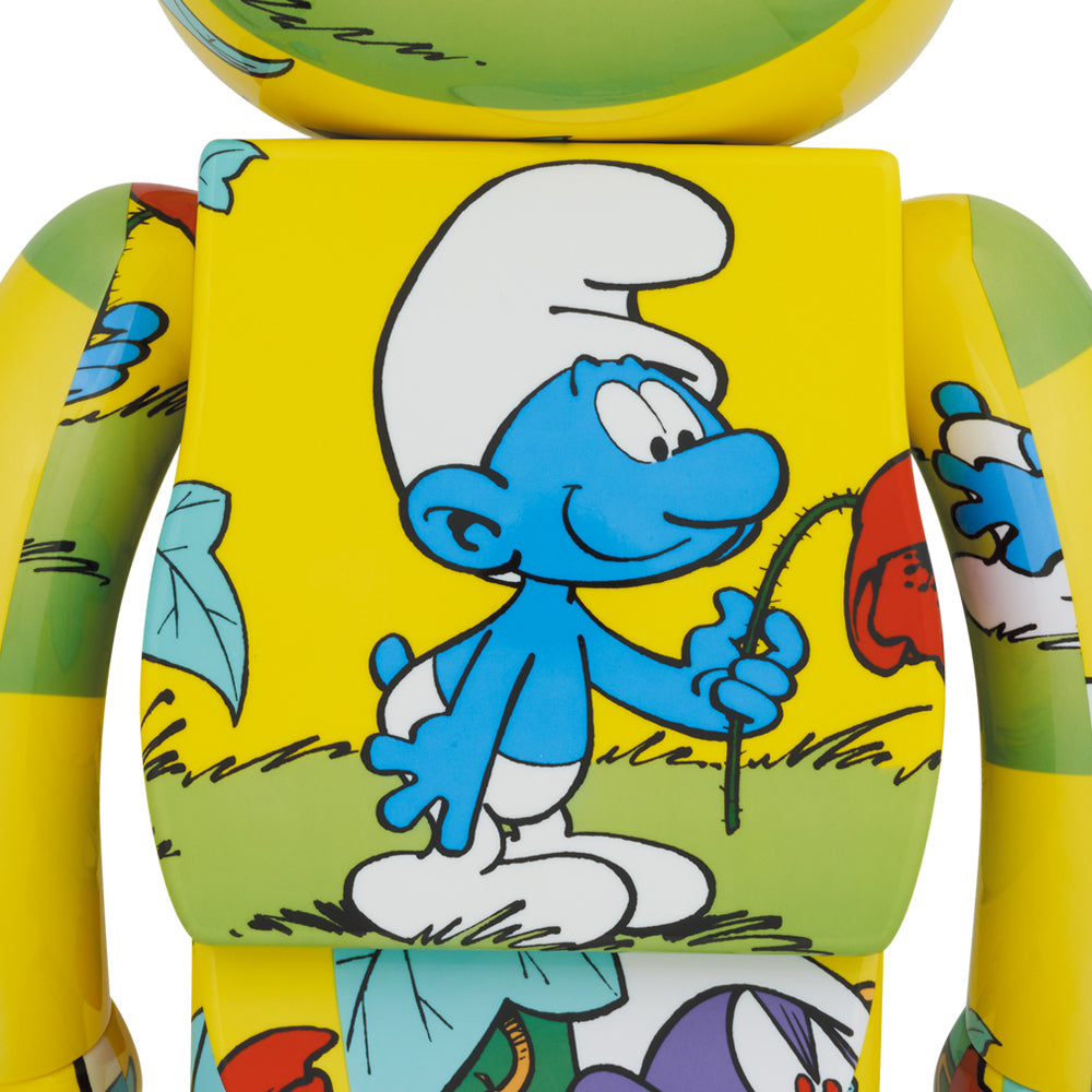 BE@RBRICK The Smurfs 「The Purple Smurfs」1000％