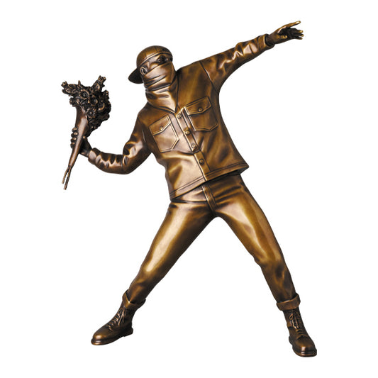 FLOWER BOMBER BRONZE STATUE #2