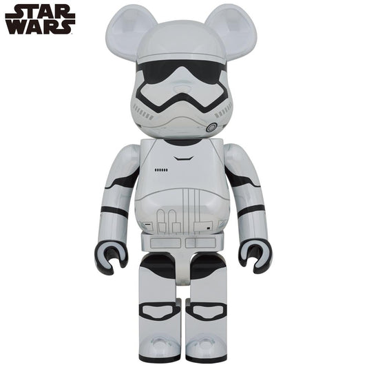 BE@RBRICK FIRST ORDER STORMTROOPER(TM) (The Force Awakens Ver.) CHROME Ver.1000％