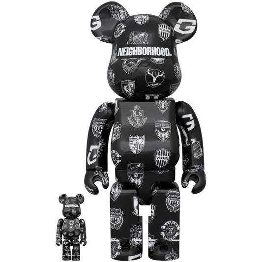 BE@RBRICK NEIGHBORHOOD(R) × J.LEAGUE 30th Anniv. 100％ & 400％