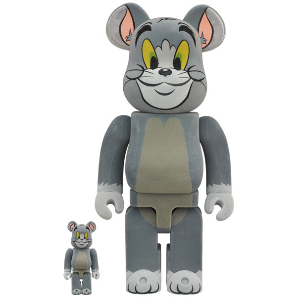 BE@RBRICK TOM Flocky Ver. 100％ & 400％（TOM AND JERRY）