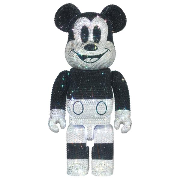 CRYSTAL DECORATE MICKEY MOUSE BE@RBRICK 400%《Scheduled to be shipped within 3 to 6 months after ordering》