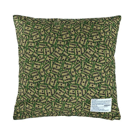 MLE "HAVE A GOOD TIME" Series SQUARE CUSHION COVER + PILLOW (Scheduled for release and shipping in September 2020)