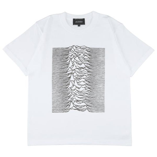 REFLECTIVE PRINT TEE "UNKNOWN PLEASURES" 