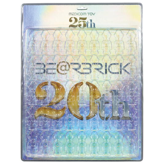 BE@RBRICK DISPLAY BLISTER BOARD MEDICOM TOY 25th ANNIVERSARY LIMITED EDITION